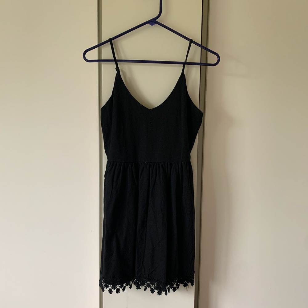 Tobi Daylight Black Skater Dress